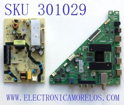 KIT DE TARJETAS PARA TV INSIGNIA / NUMERO DE PARTE MAIN 515YT9500M10 / TD.T950.67 / 2020002649 / NUMERO DE PARTE FUENTE TV3211-ZC02-01 / 20220116 / 2020002647 / DISPLAY PT236AT02-4 VER.1.1 / MODELO NS-24DF310NA21